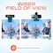 Delton C24 Webcam HD1080p With Mic, Portable Tripod & Privacy Cover For Conferencing and Video Calling DCAM24BK - alternate 7